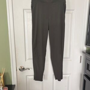Athleta Dark Green Cropped Pants